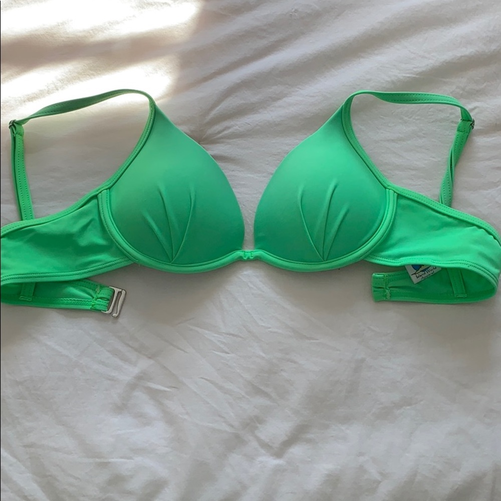 3/$15! Women’s Green Bathing Suit Top